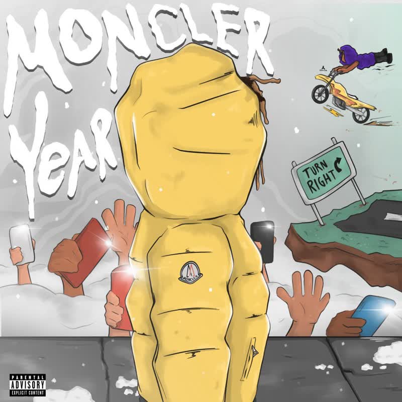 کاور آهنگ Moncler Year از Juice WRLD