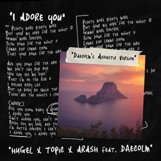 کاور آهنگ I Adore You (feat. Daecolm) از HUGEL, Topic & Arash