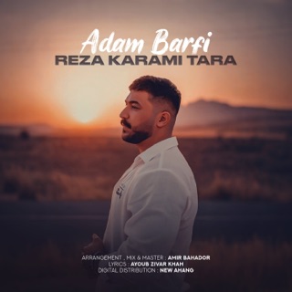 کاور آهنگ Adam Barfi از Reza Karami Tara