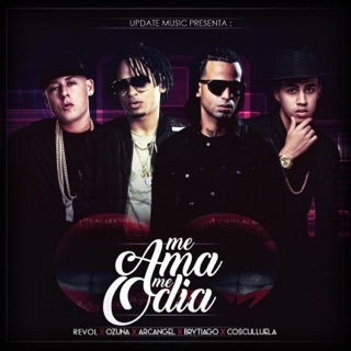 کاور آهنگ Me Ama Me Odia (Video Oficial) از Revol, Ozuna, Cosculluela, Arcángel & Brytiago