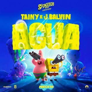 کاور آهنگ Agua (Music From "Sponge On The Run" Movie) از Tainy & J Balvin