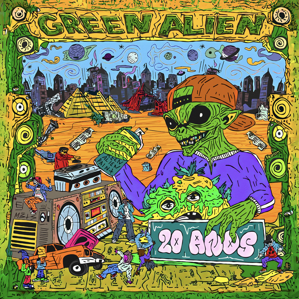 کاور آهنگ throwin them Ls از GREEN ALIEN
